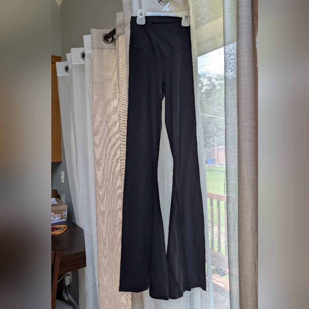 Aerie Black Flare Leggings